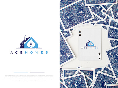 Ace Homes Logo ace ace home ace logo brand building building logo construction creative estate favicon home home logo house house logo identity logo logotype minimalist real real estate