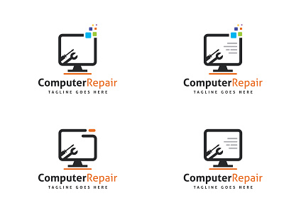 Computer Repair Logos