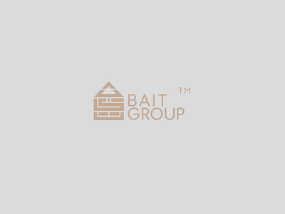 BAIT GROUP BRAND DESIGN icon logo typography vector