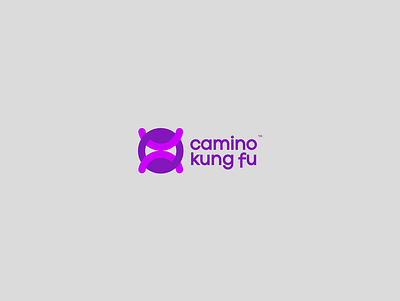 camino kung fu brand design branding icon logo vector