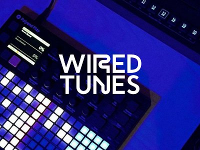 Wired Tunes branding graphic design logo store warsaw