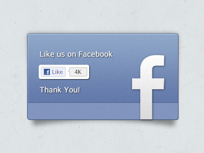 Facebook Like with Texture