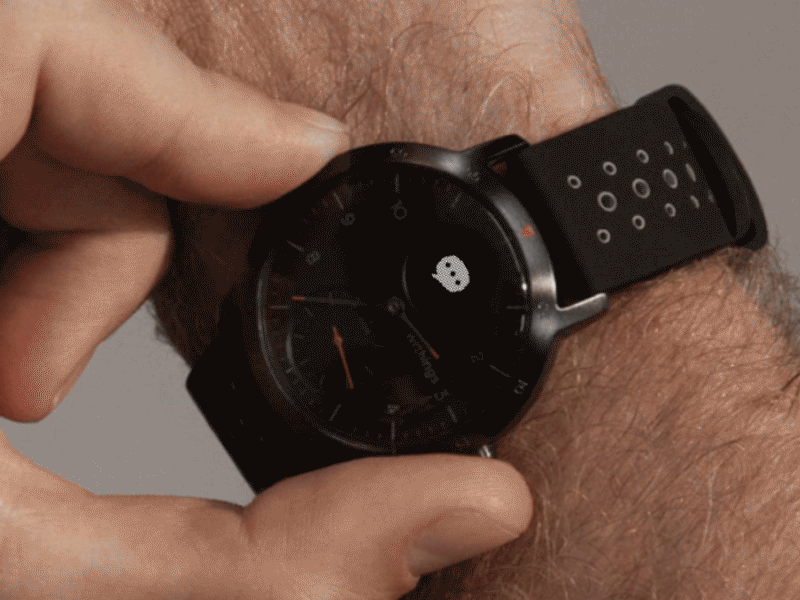 Steel HR Sport - Notifications 🔔 health iot message notification pixel smartwatch tracker watch wearable