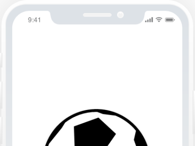 Prototype of Game App football app mobile app design mobile design mobile ui sports