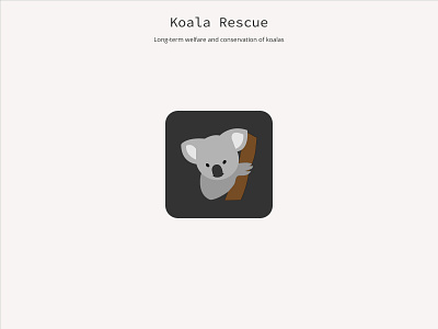 App Icon koala - #DailyUI 005