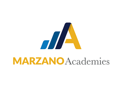 Marzano Academies Logo brand design branding flat design illustration logo logo design marzano academies marzano research minimalist logo modern logo