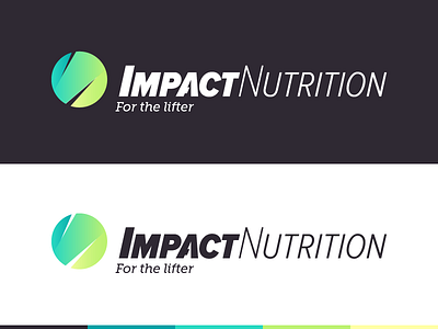 Logo Design for Impact Nutrition body building bodybuilding fitness graphic design logo logo design nutrition sports supplements weight lifting