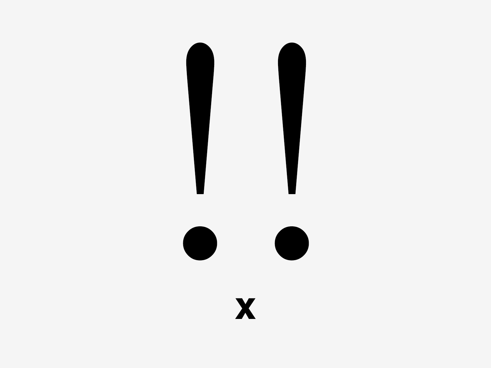 typography bunny dribble design flat icon illustration illustrator minimal motiondesign scenography typography vector