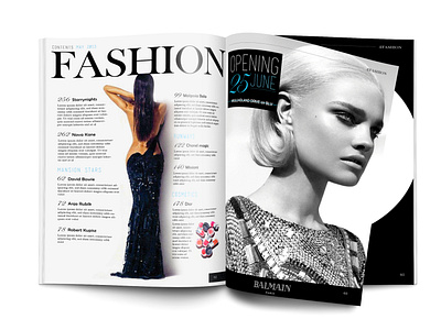 Fashion Magazine - Diploma project by bagstudios on Dribbble