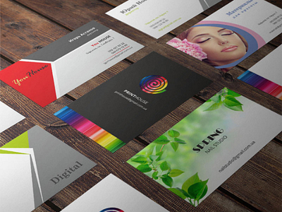 Different business cards