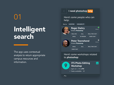 01 - Intelligent Search app campustalk design mobile app product design screen search ui ux