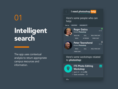 01 - Intelligent Search app campustalk design mobile app product design screen search ui ux