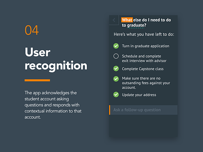 04 - User Recognition app campustalk design education ios iphone mobile product product design ui ux