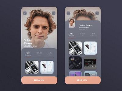 User Profile Daily UI 006