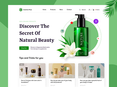 Beautiful Cosmetics Website