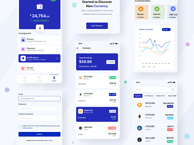 Cryptocurrency Mobile App