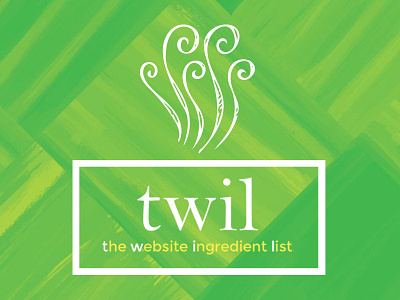 The Website Ingredient List branding graphic design logo