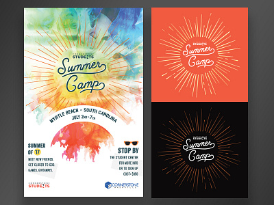 Youth Group logo and flyer design