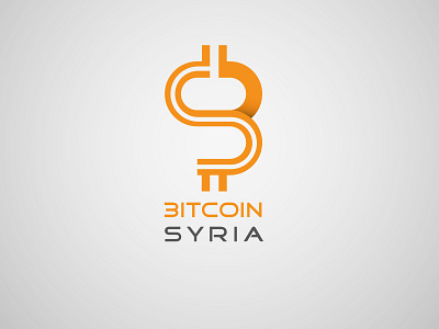 Bitcoin Syria Logo adobe bitcoin branding design illustrator logo syria vector