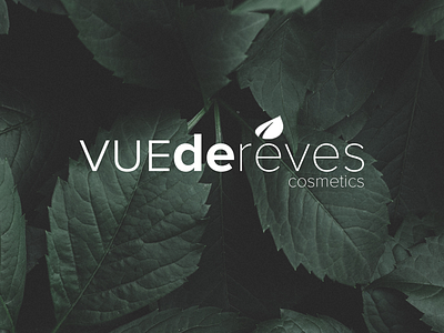 Logo design for Vue de Rêves Cosmetics