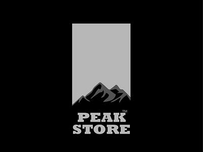 Logo concept for Peak Store