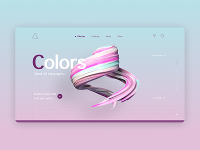 Modern Web Design (Color Picker Website)