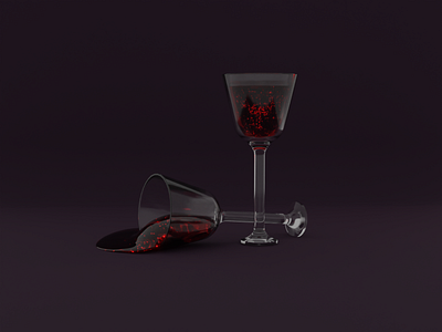 Wine Glasses 3d 3d wine blender valentine valentines day wine wine glass