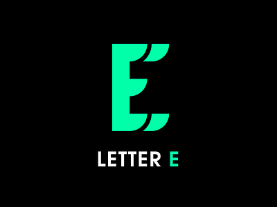 Logo letter ''E'' branding design illustration logo typography vector