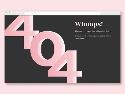 Daily UI 008: 404 Error Page #DailyUI 404 page app design daily ui dailyui design figma figmadesign font illustration mobile app mobile app design typography ui ui design ui ux ux design ux ui web web design website design
