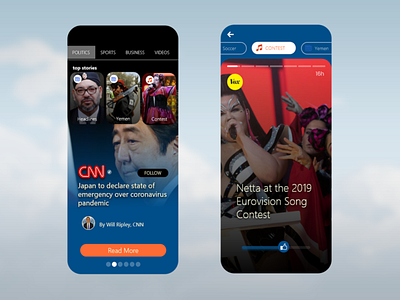 Internationel news app