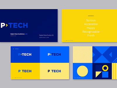 Ptech Style Guidelines 01 branding creative creative direction design direction ibm ibm ix rebrand