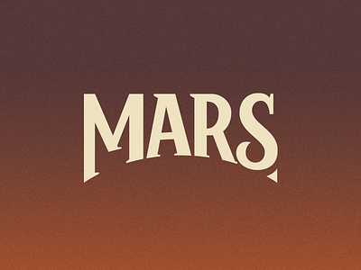 Mars Logotype beer brand brewing identity interstellar logo mars planet space