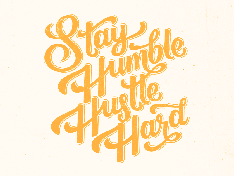 Men's Hustle Hard Stay Humble Tank / Cali Savage