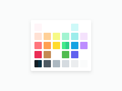 Shorts Color Pallete