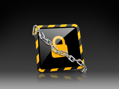 Always secure @2x chains lock retina secure