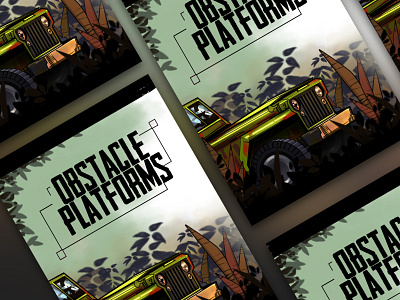 Platforming Cover Art book design game