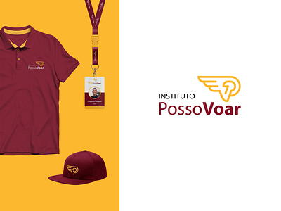 Instituto Posso Voar | Can Fly Institute branding design identidade visual logo design social entrepreneurship