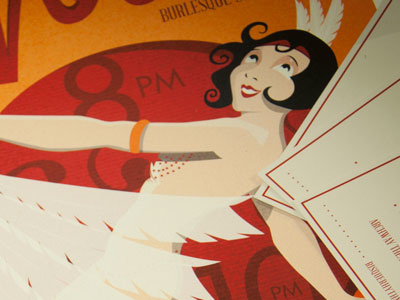 Va! Va! Voom! Burlesque burlesque dance graphic design illustration lindy hop marketing swing dancing