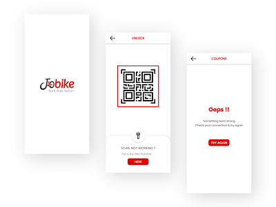 a bicycle sharing app redesign concept