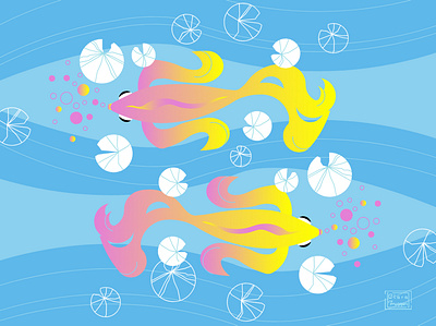 Fish illustration, digital drawing design digital illustration digitalart draw drawing dribbble fish illustration illustration art illustration design illustrations illustrator logo