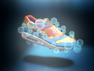 nike bubble