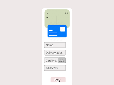 Credit Card Checkout - DailyUI Day 2