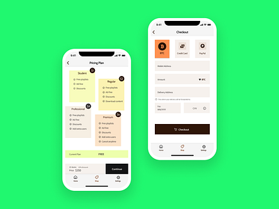 Mobile Crypto UI