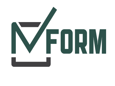 NForm Logo form green logo grey survey