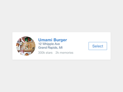 Umami Burger location map venue selection