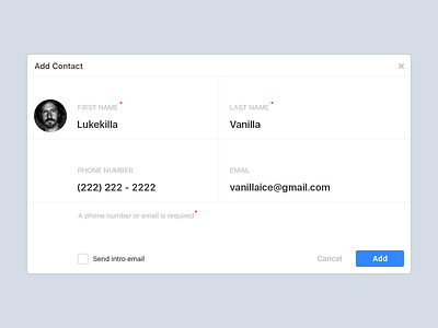 Add Contact Form clean contact form form minimal ui ux web design webapp