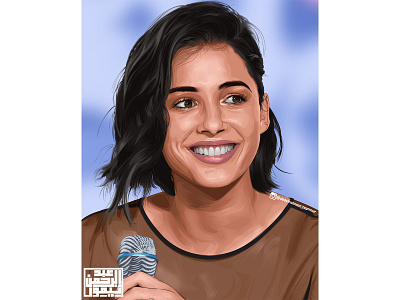 Naomi Scott Vector Art a.taymour abdelrahman taymour art artwork drawing drawings illustration photoshop taymour taymour style vector vector art vector illustration vexel art