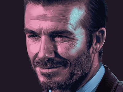 David Beckham Vector art