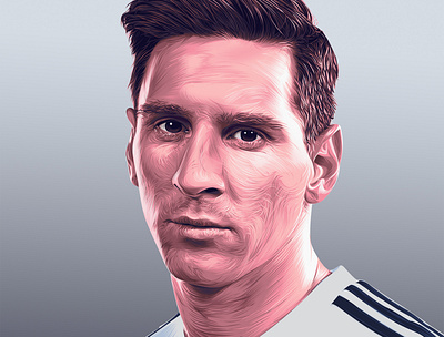 Messi - Digital Drawing (vector art) a.taymour abdelrahman taymour art artwork drawing drawings illustration taymour vector art vector illustration