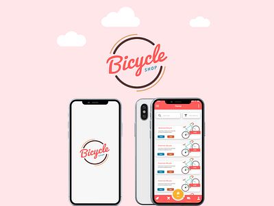 Bicycle app bicycle bicycle shop mobile mobile app mobile design mobile ui